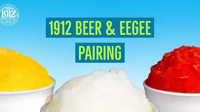 Image: 1912 Beer & Eegee Pairing