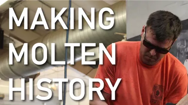 Image: Making Molten History | Glassblowing Demonstrations