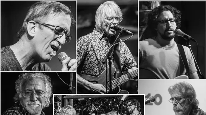 Image: Frank abd Friends at the Hideout East