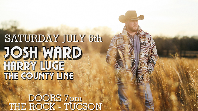 Image: Josh Ward with Harry Luge and The County Line