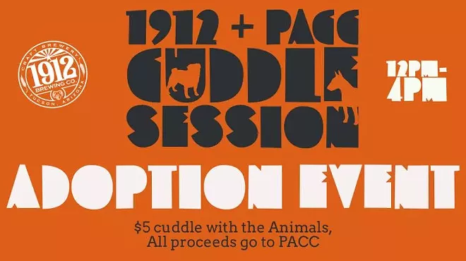 Image: 1912 Brewing + Pima Animal Care Center Adoption Pop-Up