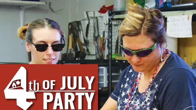 Image: Fourth of July Party at Sonoran Glass School