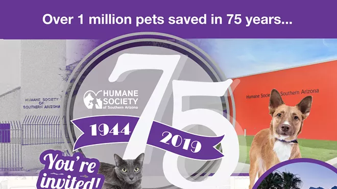 Image: Humane Society of Southern Arizona's 75th Anniversary Banquet Dinner