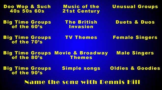 Image: Name the Song