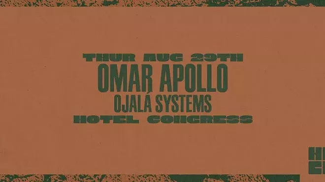 Image: Omar Apollo at Hotel Congress
