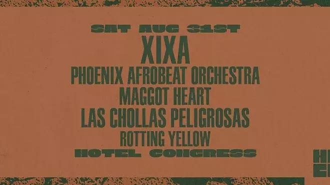Image: Xixa, Phoenix Afrobeat Orchestra at Hotel Congress