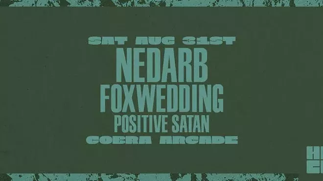 Image: Nedarb, FoxWedding, and Positive Satan DJ at Cobra Arcade