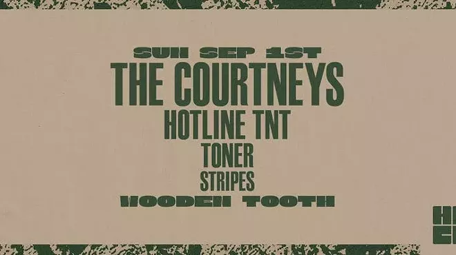 Image: The Courtneys at Wooden Tooth Records