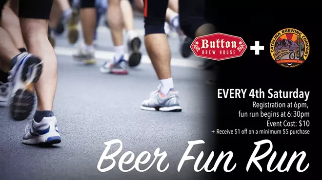 Image: Button Brew House + Catalina Brewing Co Beer Fun Run