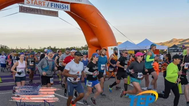 Image: Everyone Runs TMC Veterans Day Half Marathon and 5k at Old Tucson