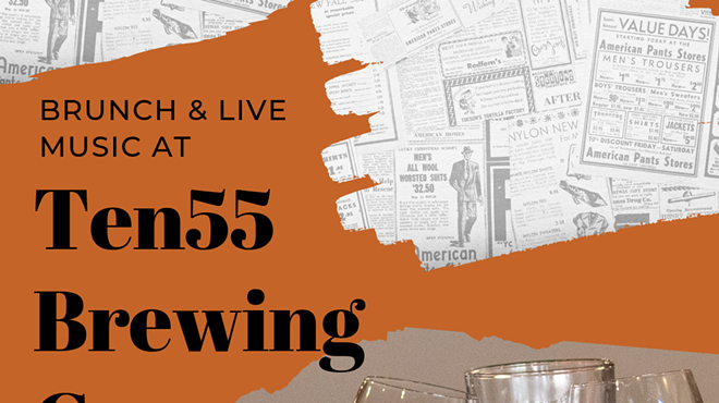 Image: Brunch & Live Music by Adam Townsend at Ten55 Brewing Company!