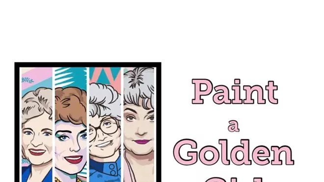 Image: Paint a Golden Girl