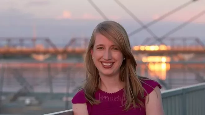 Image: Teen Reading Ambassadors Present Joanna Ruth Meyer