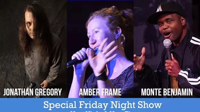 Image: Creepy Comedy with Jonathan Gregory featuring Amber Frame