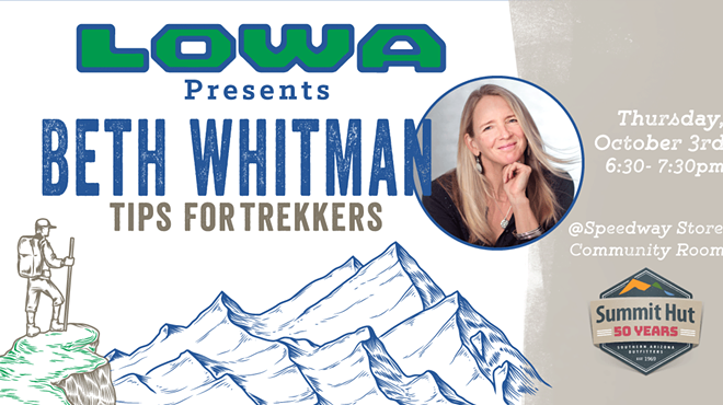 Image: Beth Whitman "Tips For Trekkers" Sponsored By LOWA Boots