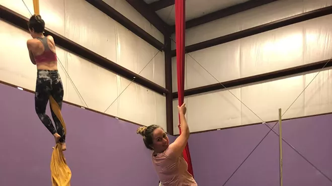 Image: Beginner/Intermediate Aerial Silks