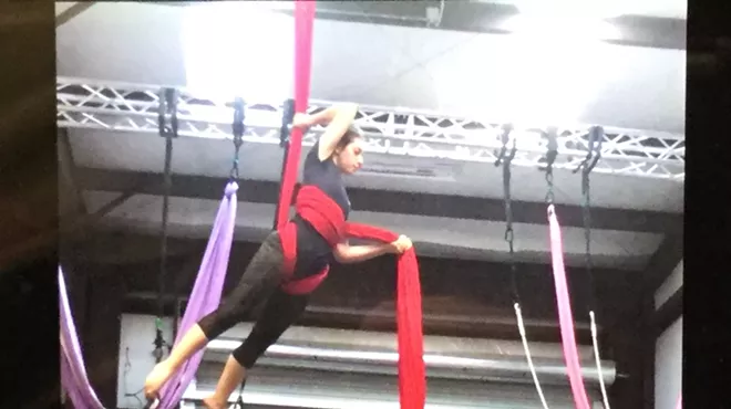 Image: Intermediate/Advanced Aerial Silks