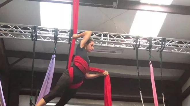 Image: Intermediate/Advanced Aerial Silks