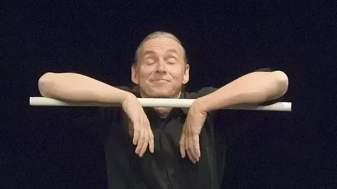 Image: Hallowed Ground: Stories for the Season - an evening of Mime/Dance Theatre by Rick Wamer and Mika Deslongchamps
