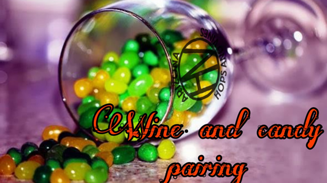 Image: Wine and Candy Pairing