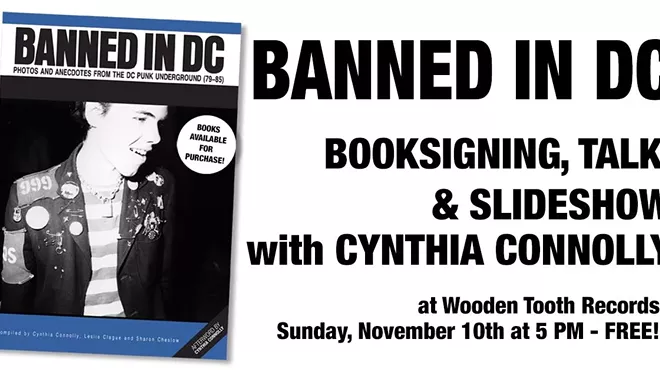 Image: Banned In DC: Cynthia Connolly book signing, talk, & slideshow