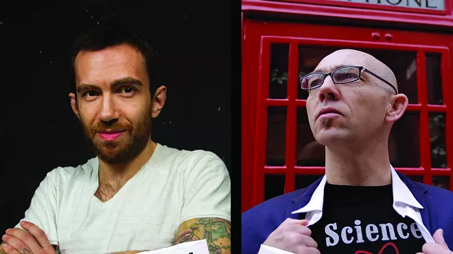 Image: Comedians Ian Harris & Jamie Kilstein