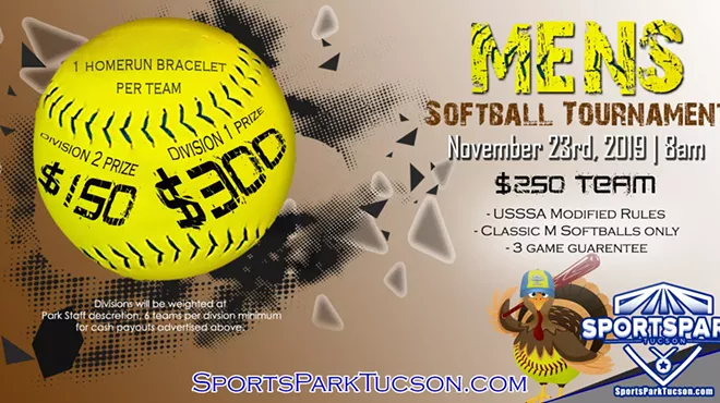 Image: Nov 23rd Softball Tournament Men's 10v10