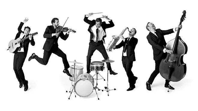 Image: The Black Market Trust Live at Hotel Congress