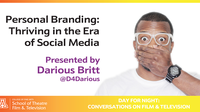 Image: Day for Night - Personal Branding with Darious Britt
