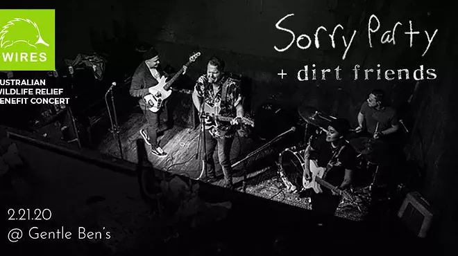Image: Sorry Party // Dirt Friends - Australian Wildlife Relief Show