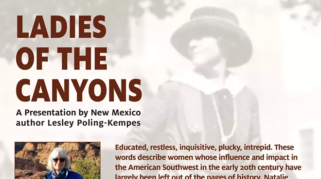 Image: Ladies of the Canyons: A Presentation by New Mexico Author Lesley Poling-Kempes