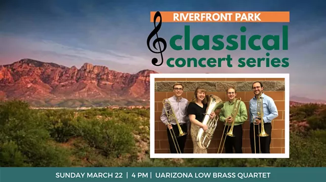 Image: Oro Valley Riverfront Park Classical Concert Series - UArizona Low Brass Quartet