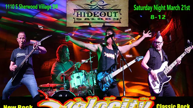 Image: Canceled: Velocity at The Hideout Saloon (East Side)