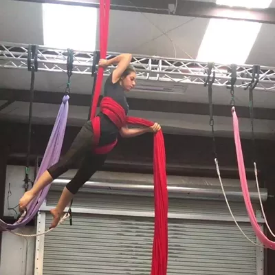 Image: Intermediate/Advanced Aerial Silks