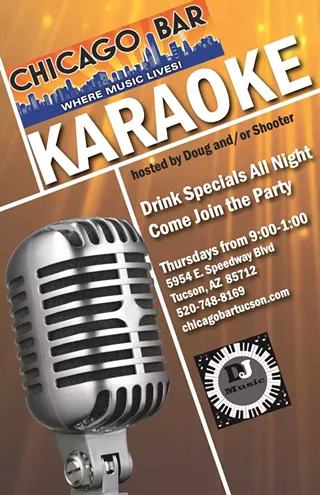 Image: Karaoke night @ chicago bar