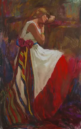 Image: Pastel Portrait Painting Workshop with nationally acclaimed Painter, Brian Freeman