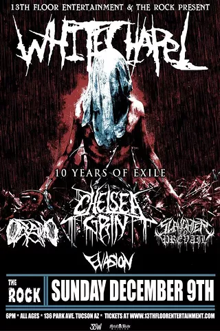 Image: Whitechapel '10 Years Of Exile tour'