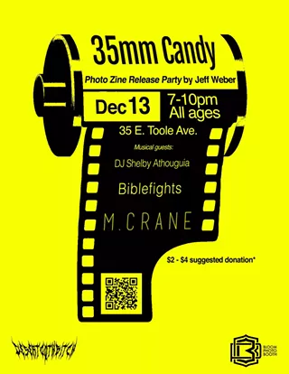 Image: 35mm Candy Photo Zine Release Party ft. M.Crane, Biblefights +