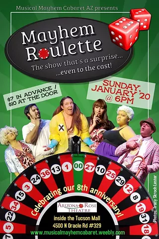 Image: Musical Mayhem Cabaret presents: "Mayhem Roulette"