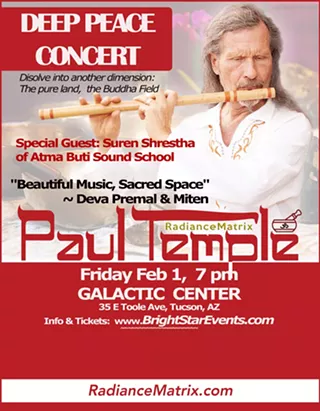 Image: Deep Peace Concert with Paul Temple's Radiance Matrix