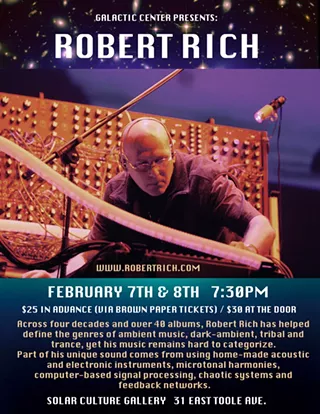 Image: Robert Rich - February 7th & 8th