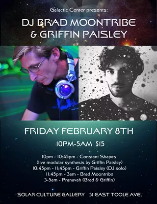 Image: DJ Brad Moontribe & Griffin Paisley