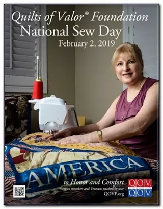 Image: NW Tucson Chapter Quilts of Valor National Sew Day