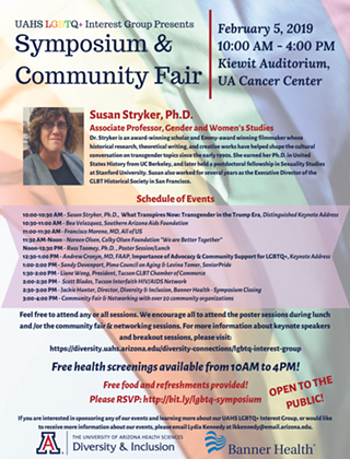 Image: UAHS LGBTQ+ Symposium & Community Fair
