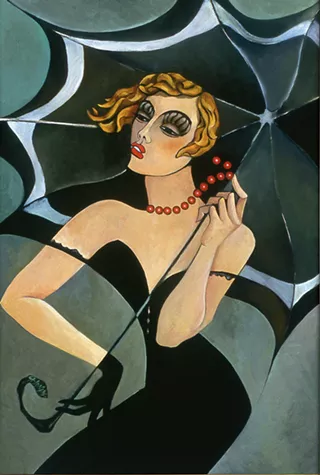 Image: Art Exhibition-Sale - Art Deco Style paintings by Anya Slonim