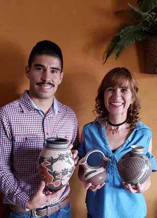 Image: Mata Ortiz Pottery, Jewelry, and Zapotec Weaving Show