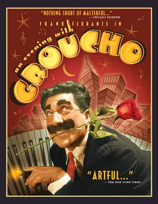 Image: Frank Ferrante in An Evening with Groucho