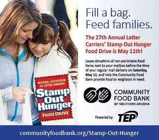 Image: Letter Carriers' Stamp Out Hunger Food Drive