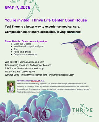 Image: Thrive Life Center Holistic Family Medicine Open House