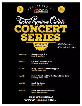 Image: Tucson Premium Outlets Concert Series